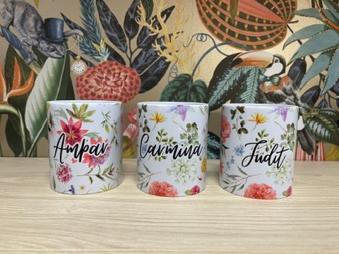 Taza cerámica personalizada