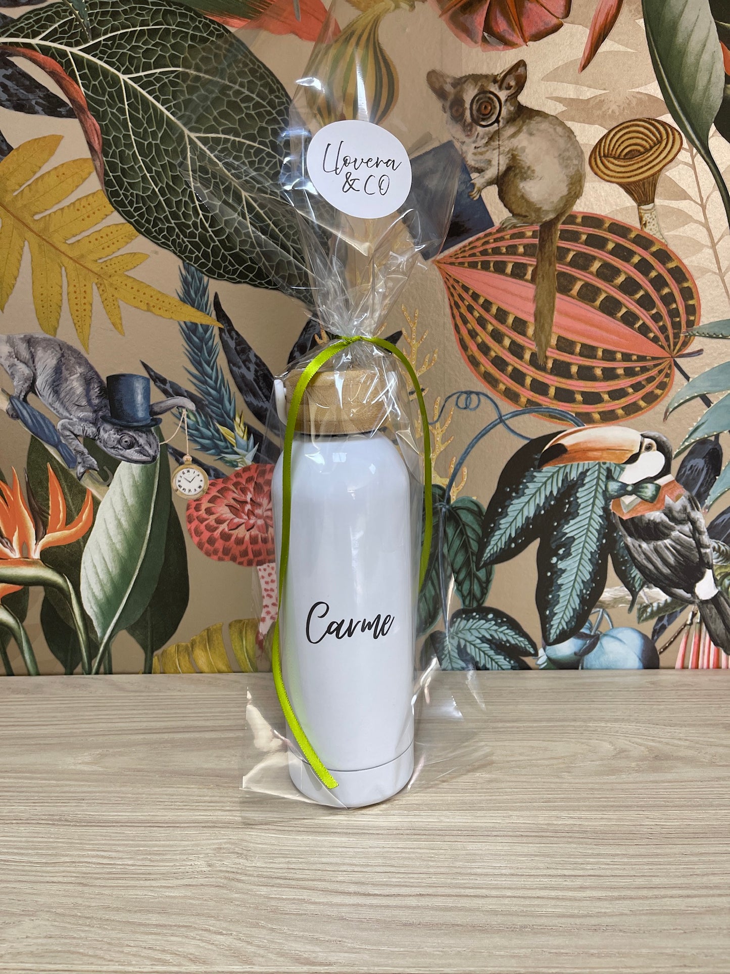 Botella personalizada con nombre