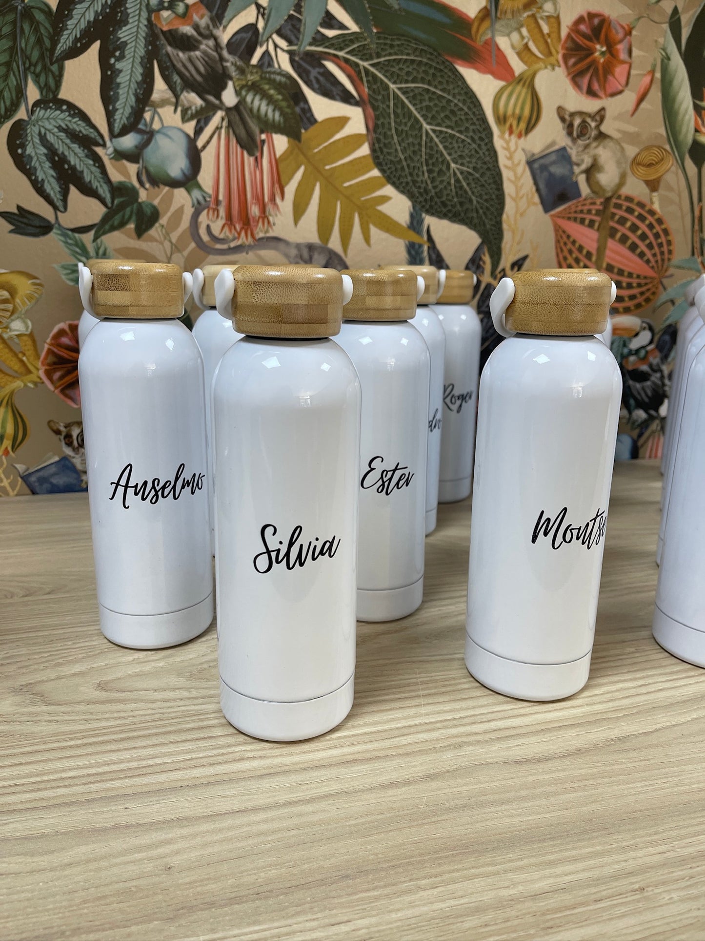Botella personalizada con nombre