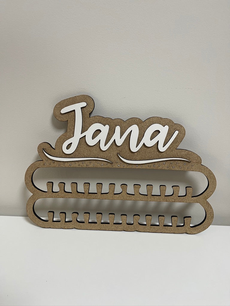 Medallero personalizado madera