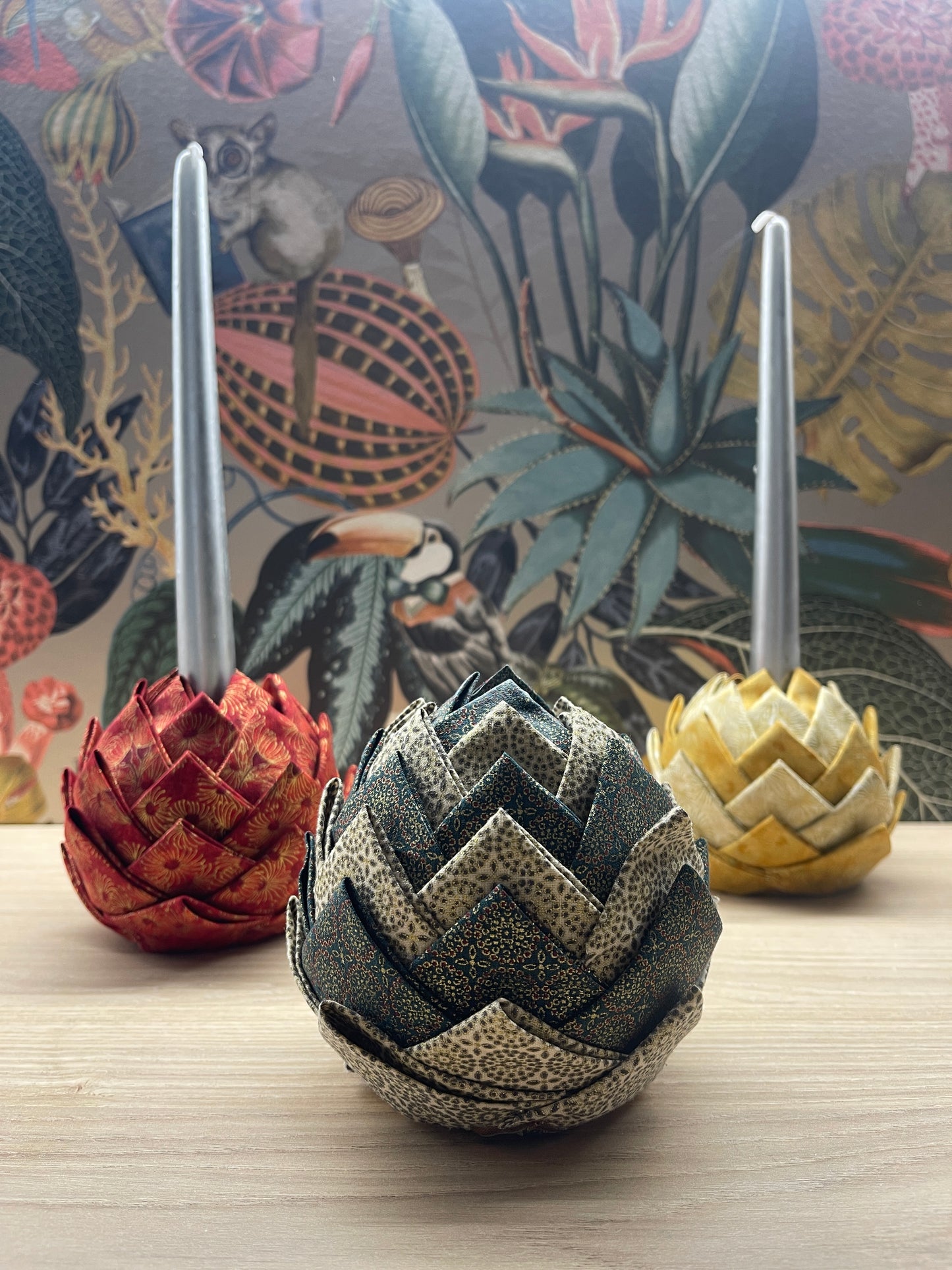 * Taller centro para vela