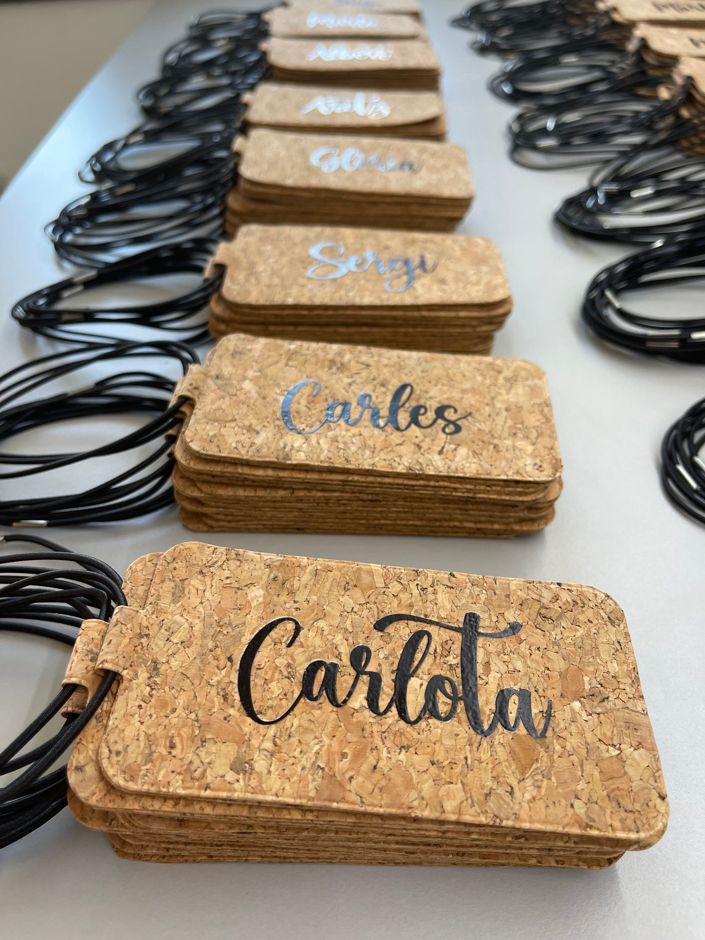 Tarjeta personalizada para maletas