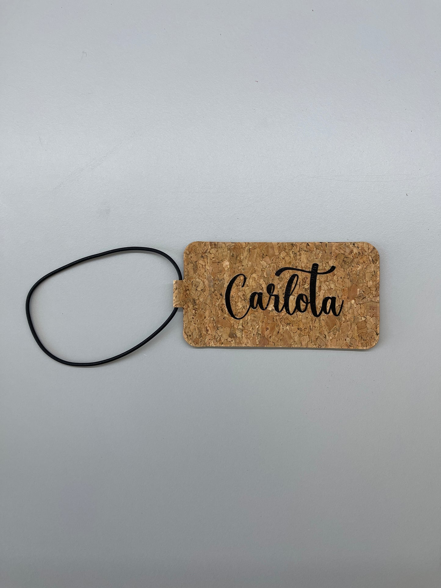 Tarjeta personalizada para maletas