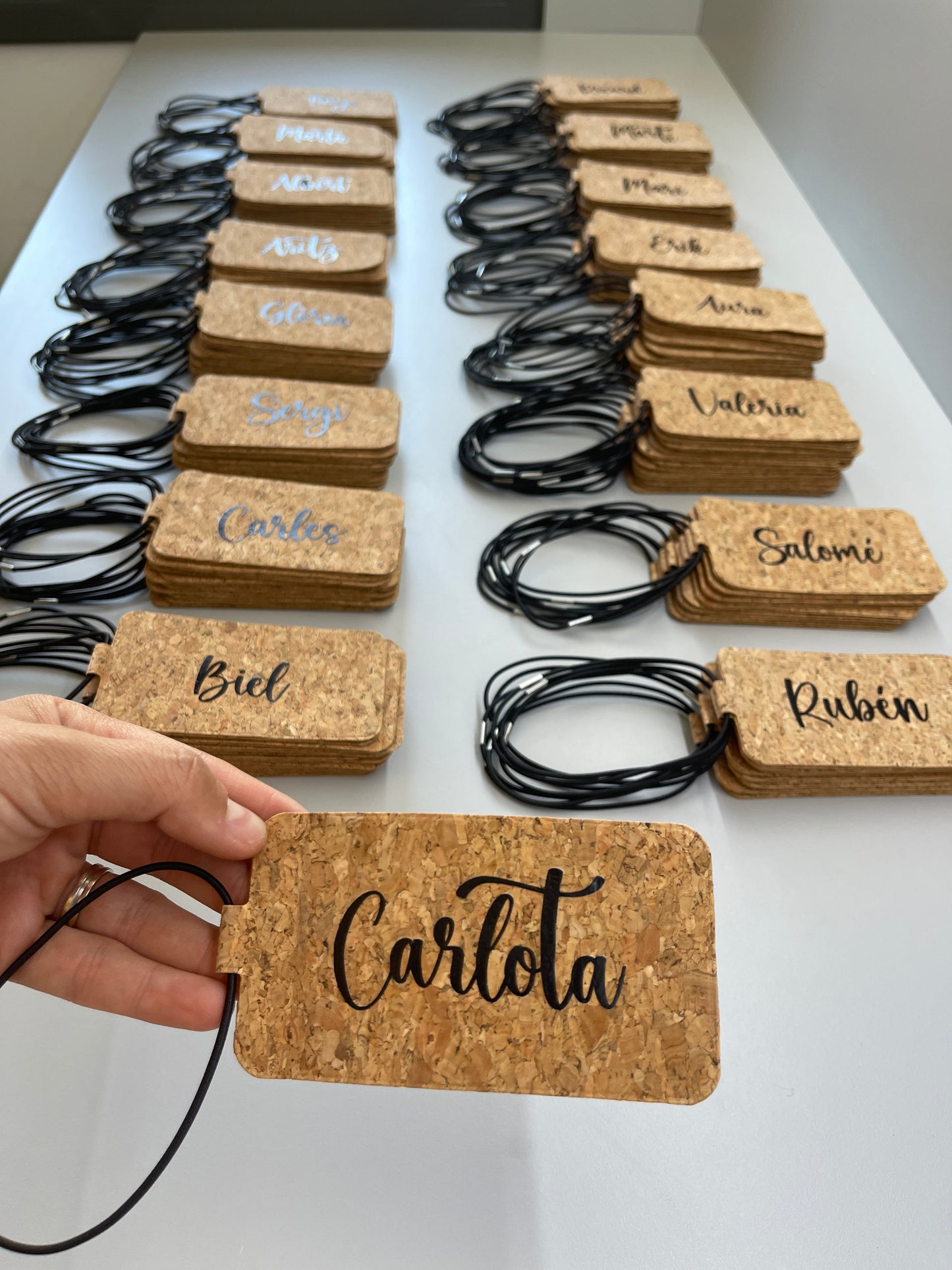 Tarjeta personalizada para maletas