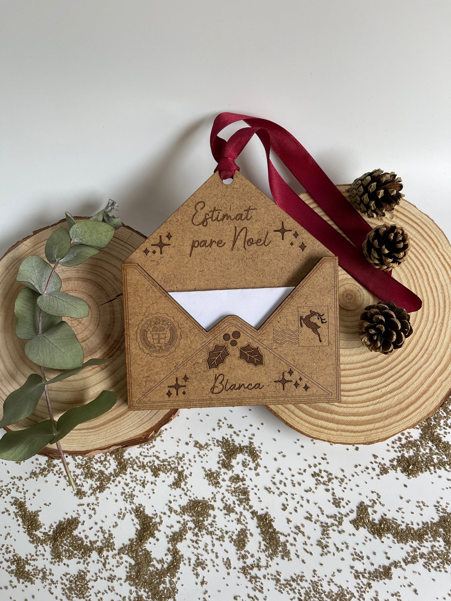 Carta mágica para Papá Noel o Reyes magos