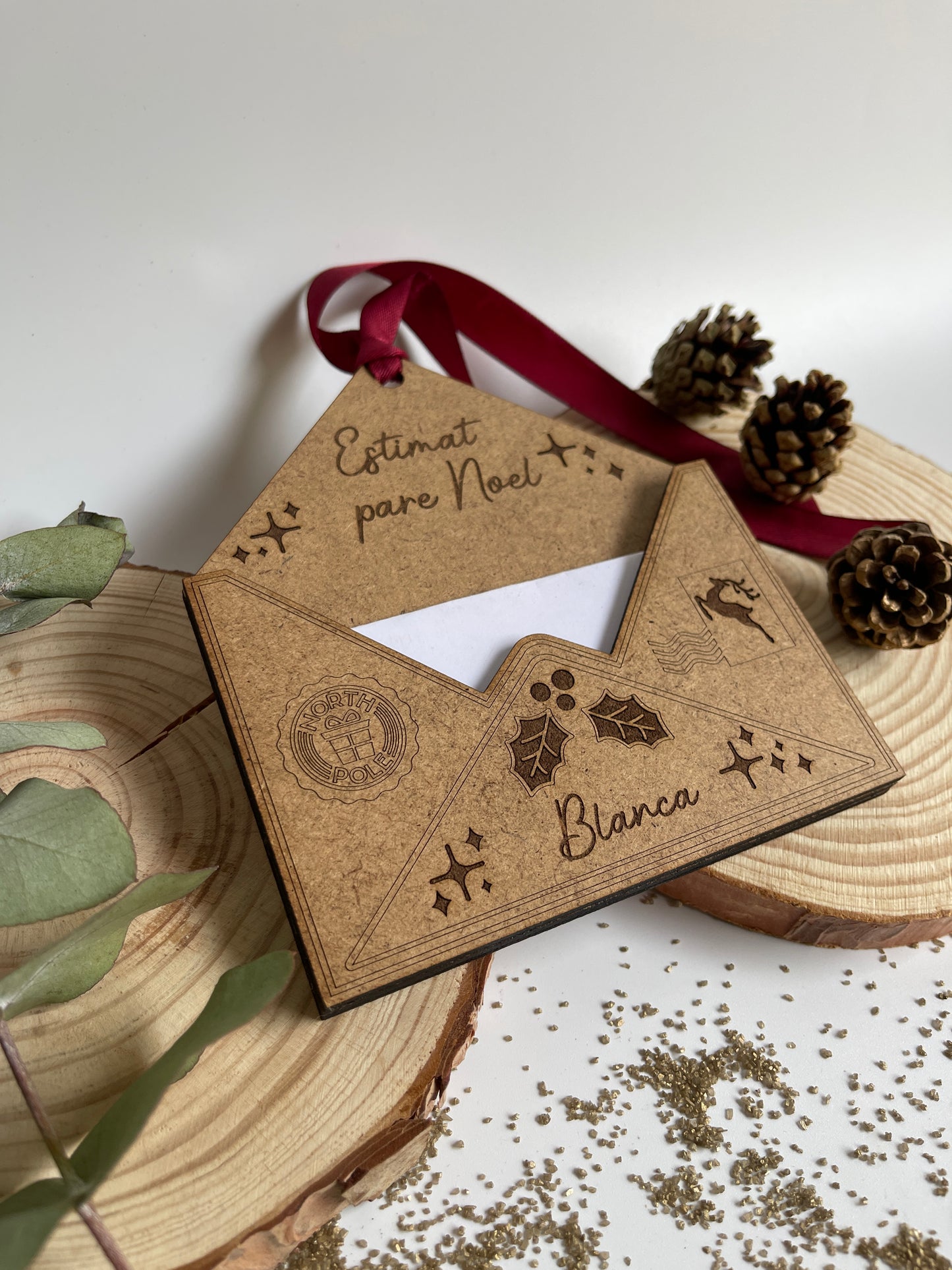 Carta mágica para Papá Noel o Reyes magos
