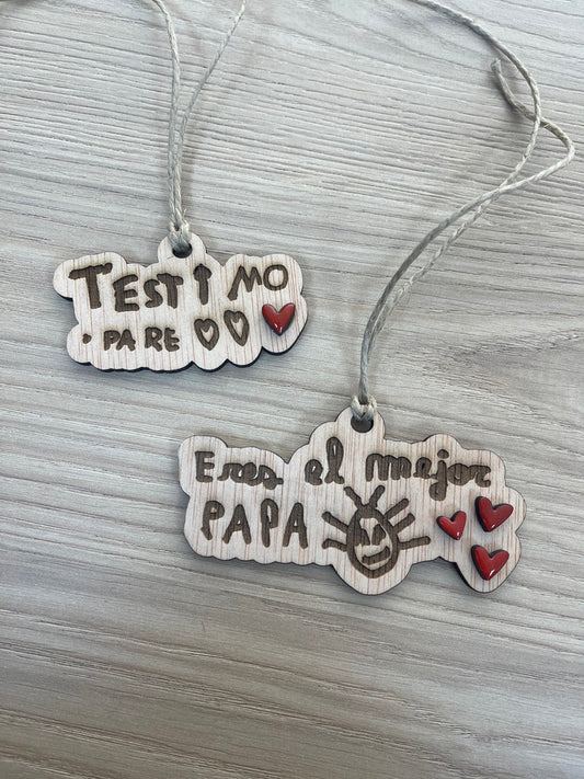 Imán o placa para retrovisor