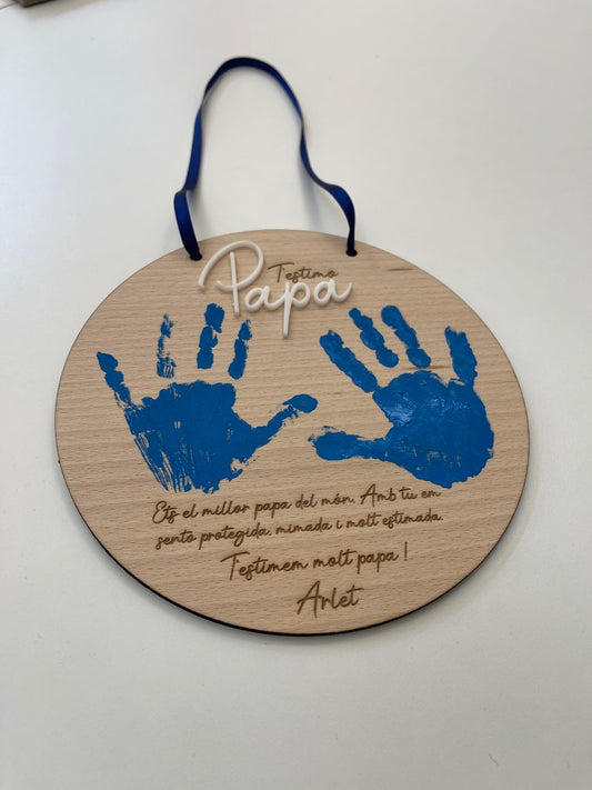 Placa día del padre