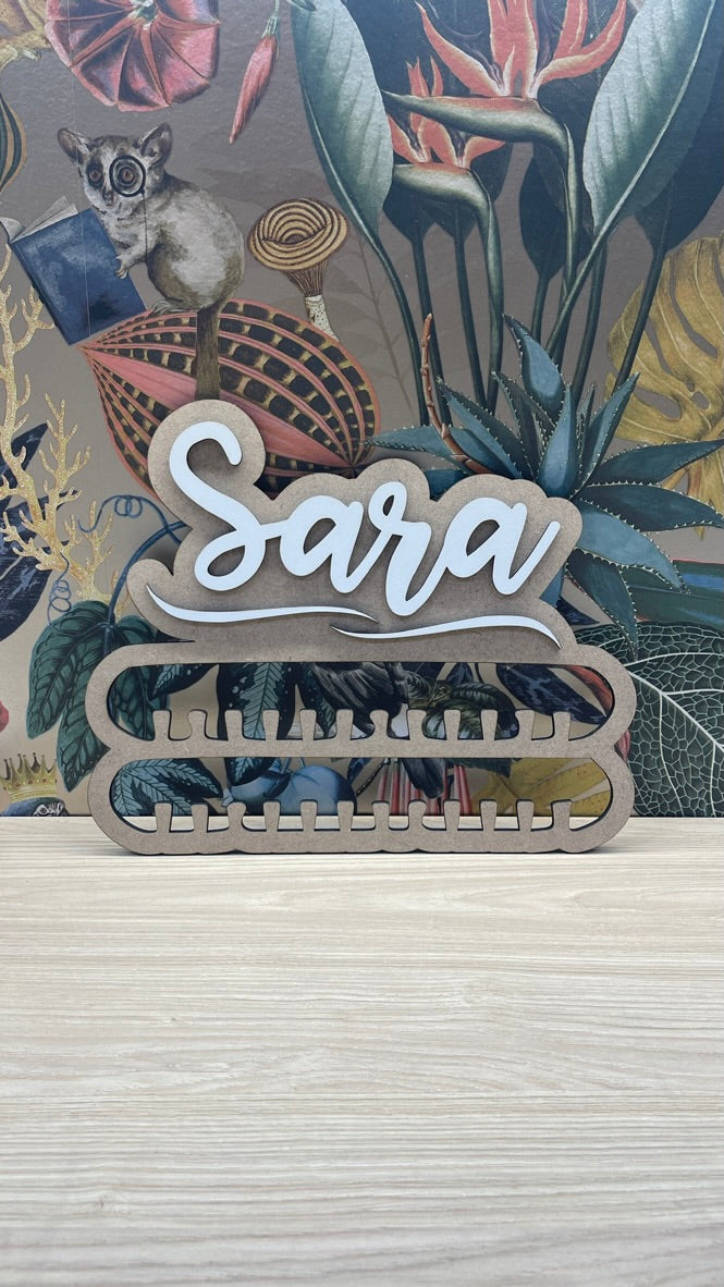 Medallero personalizado madera