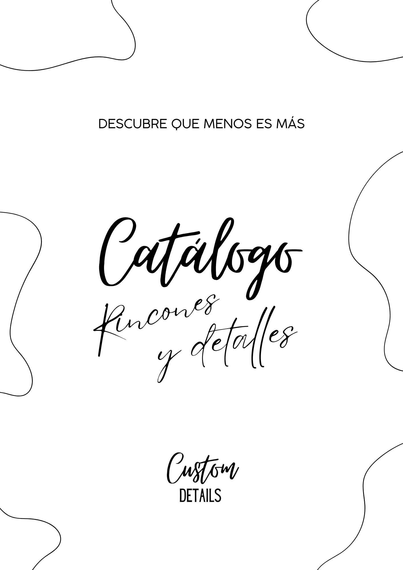 Catálogo de rincones y detalles bodas Custom Details