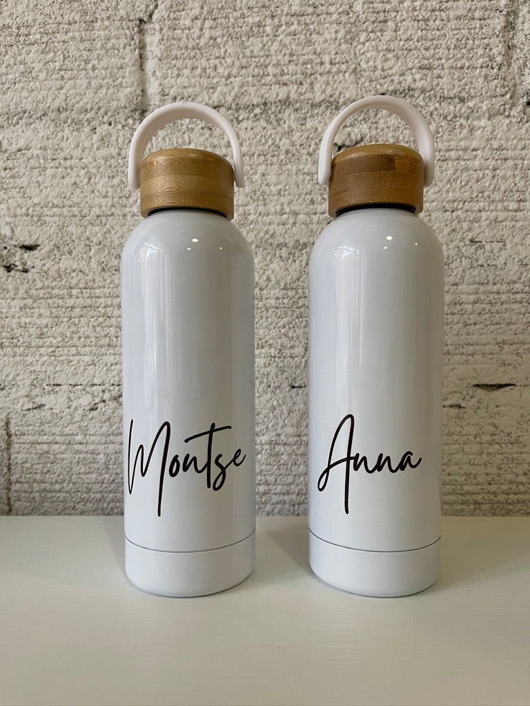 Botella personalizada con nombre