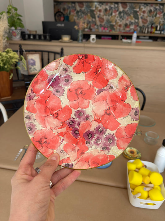 Taller platos ténica decopach