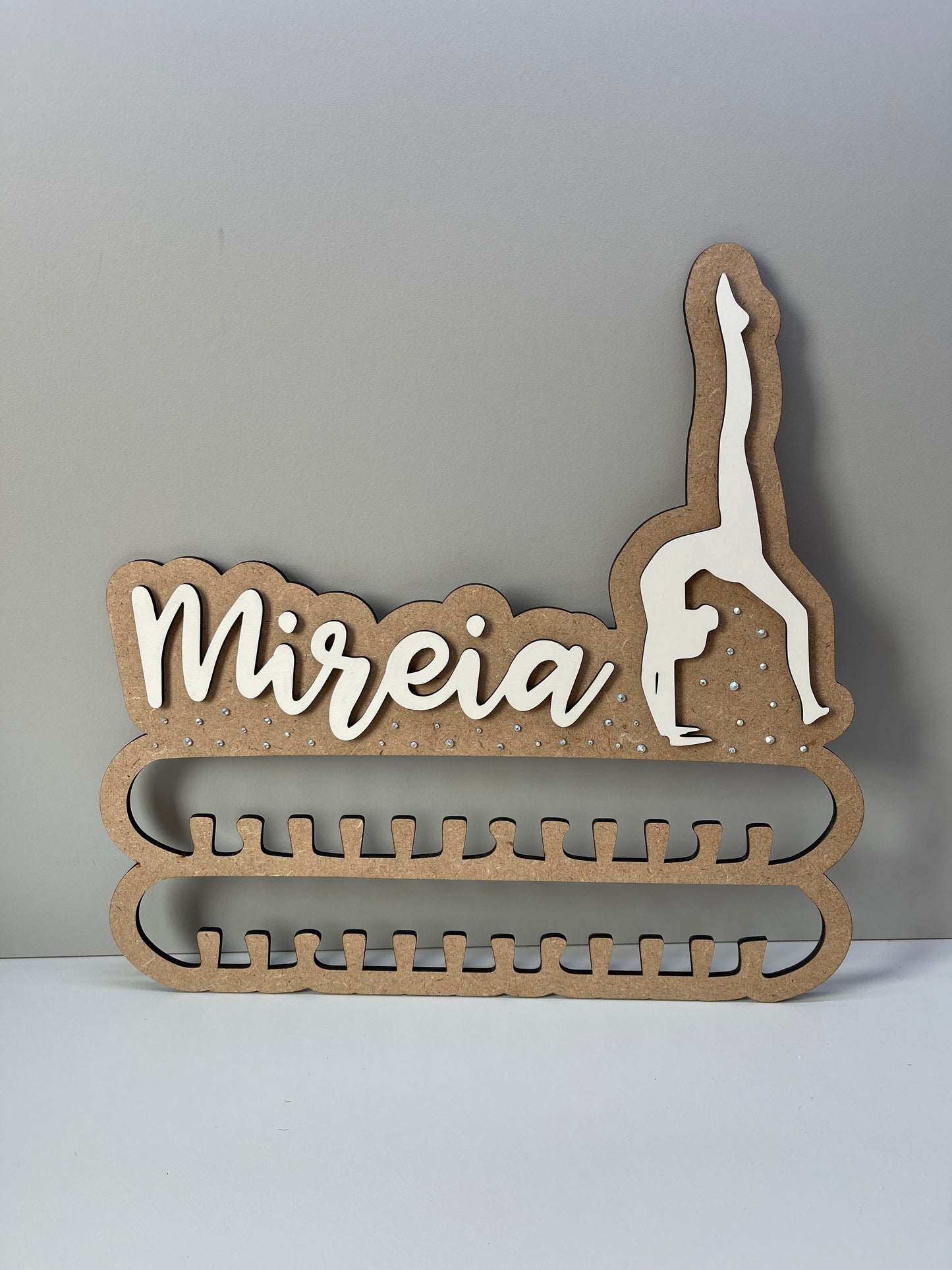 Medallero personalizado madera