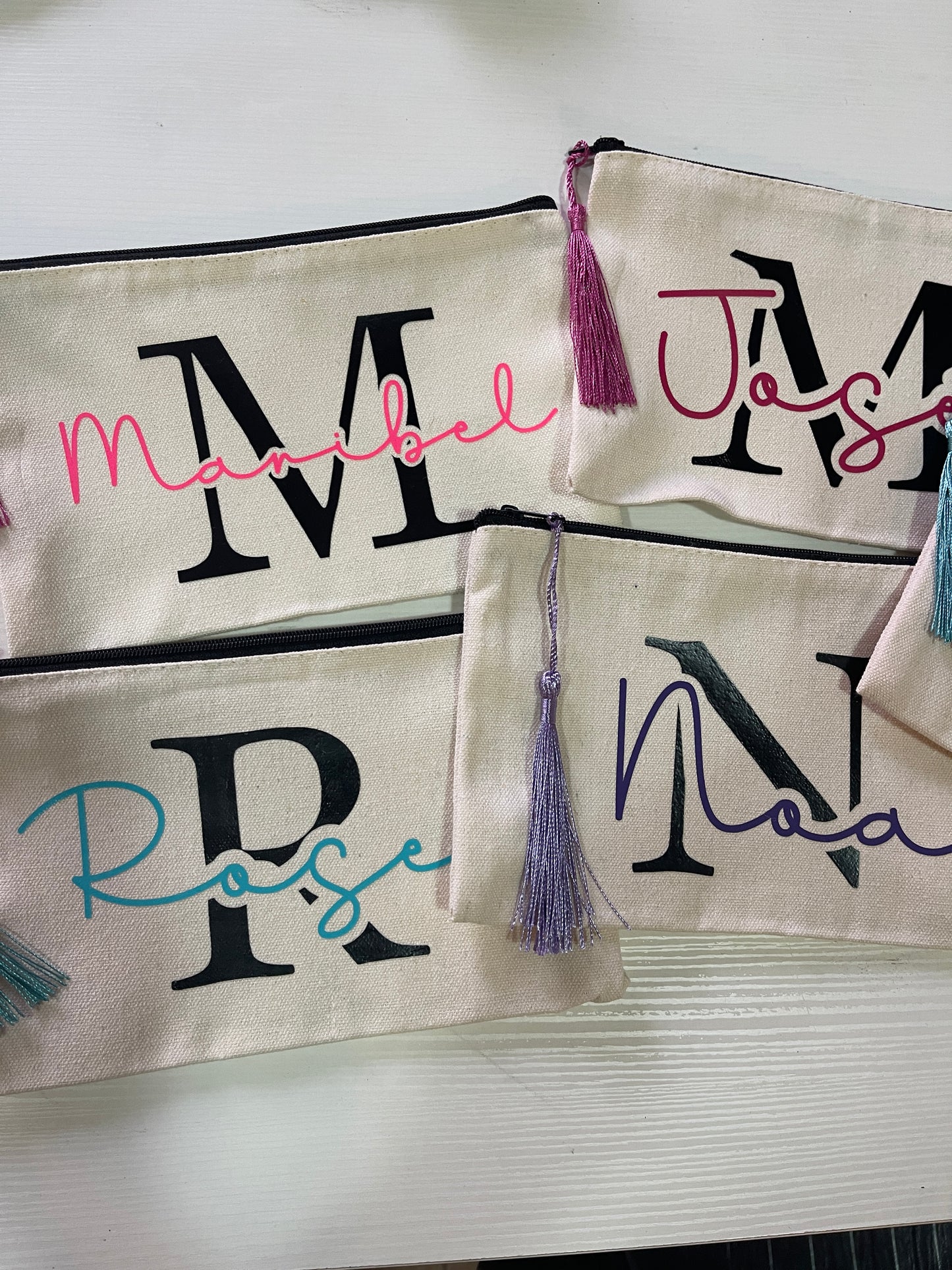 Neceser Personalizado con inicial y Nombre