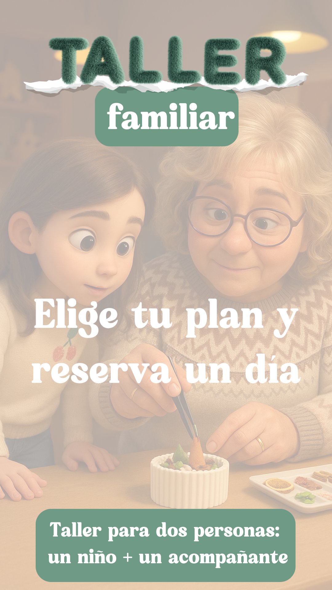 * Taller de velas familiar