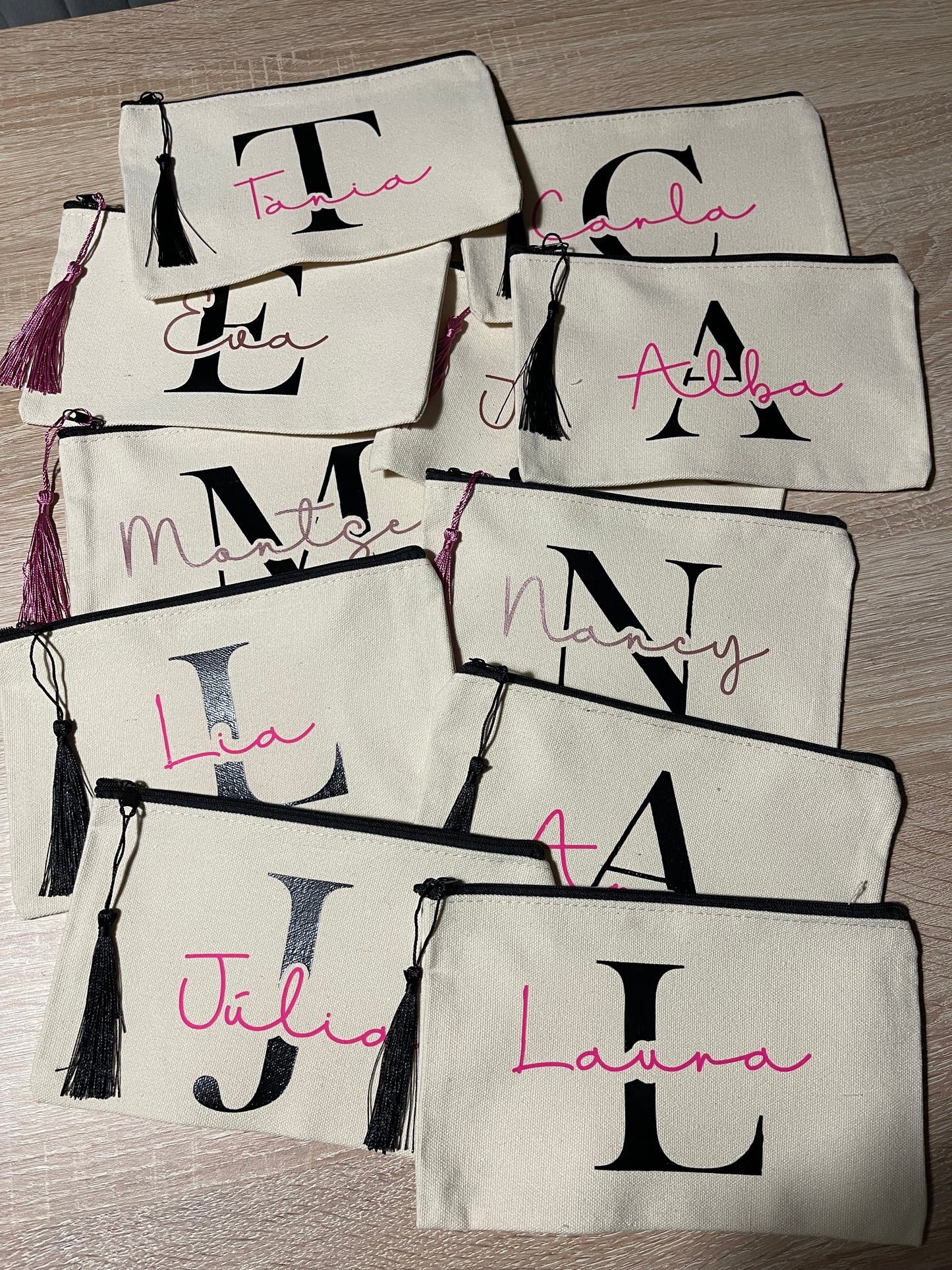 Neceser Personalizado con inicial y Nombre